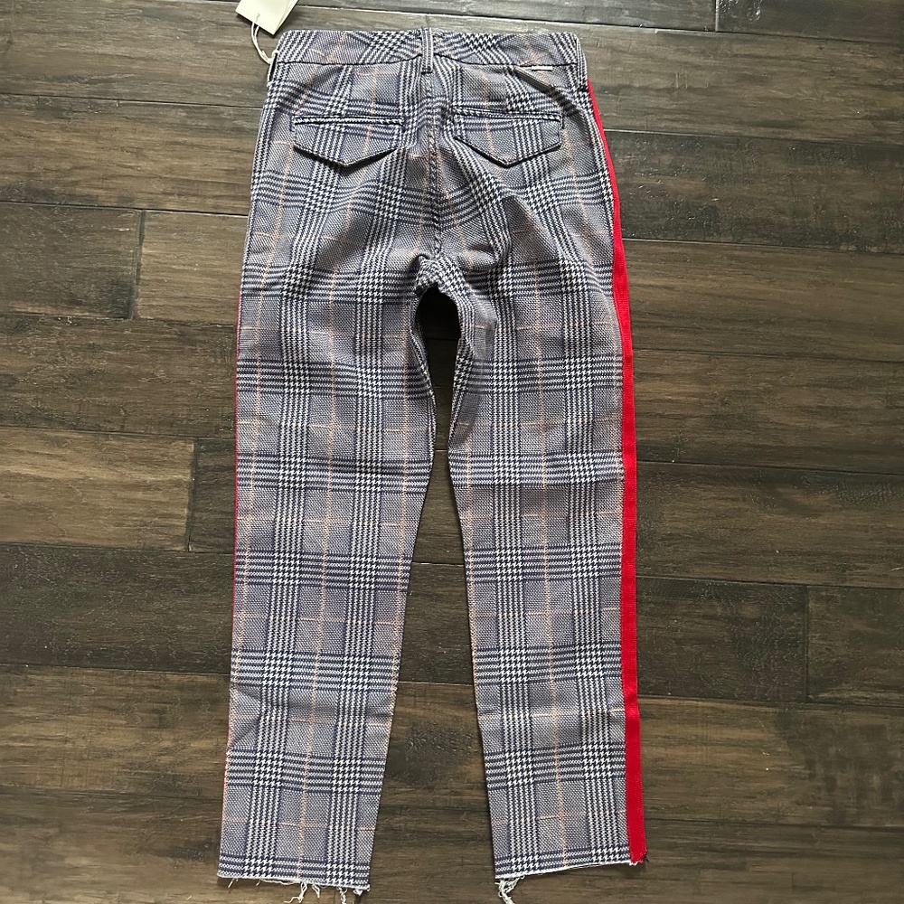 MOTHER Amazing Striped Trouser Pant Sz 25 NWT $358!! - Picture 4 of 5